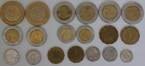 131-Мексиканские монеты